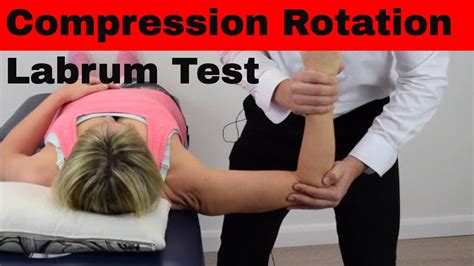 how to compression test a rotary|shoulder labrum special test.